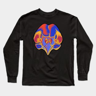 Bird Skull Long Sleeve T-Shirt